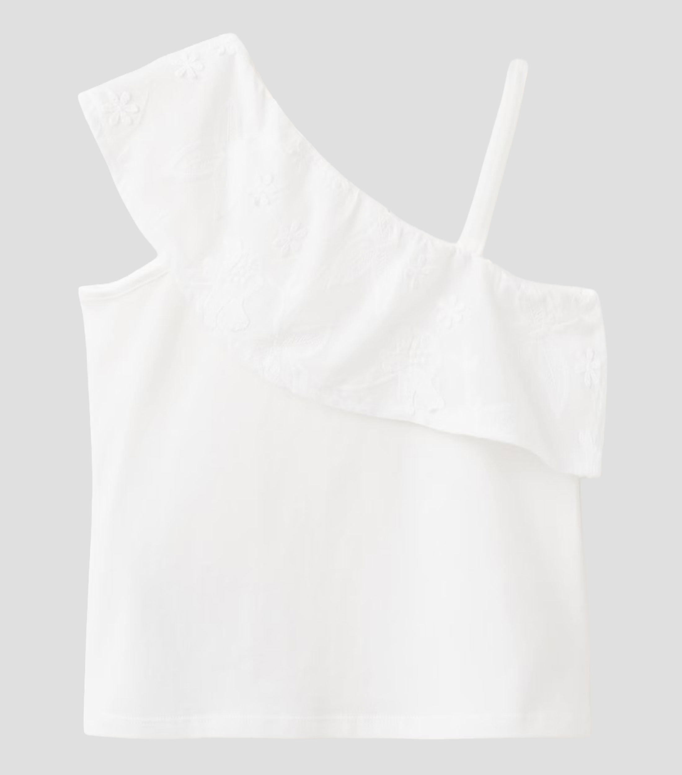 Blusa lisa sin mangas Niña
